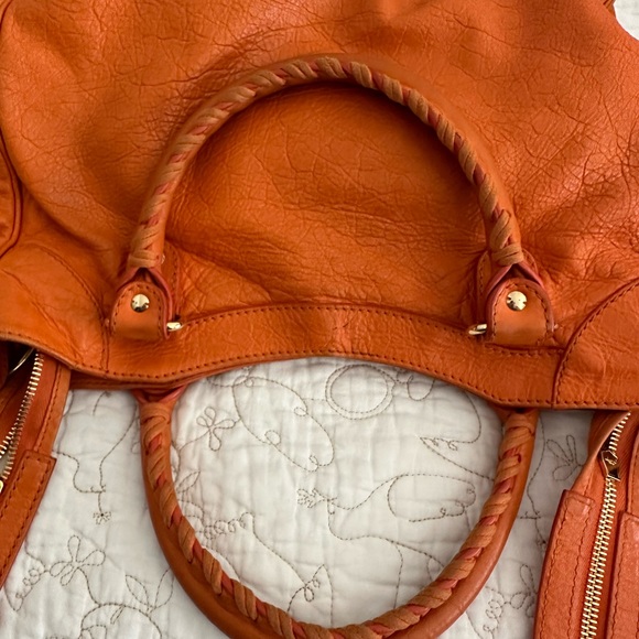 Balenciaga Velo Orange Crossbody Bag - Picture 11 of 15